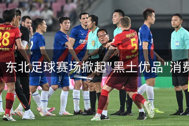 东北足球赛场掀起"黑土优品"消费热潮